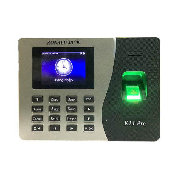 p_60234_detailImage_ronald-jack-k14-pro Máy chấm công vân tay và thẻ cảm ứng RONALD JACK K14 PRO